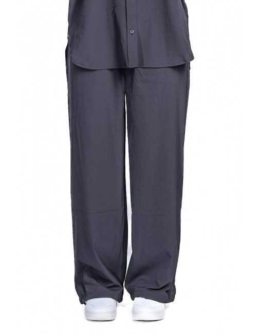 pantalone guess DONNA NERO JBLK - V6RB21WL232 vista frontale indossato