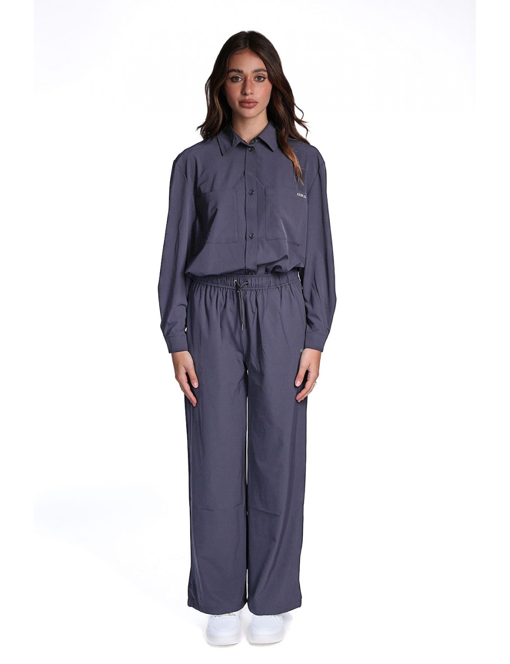 pantalone guess DONNA NERO JBLK - V6RB21WL232 vista completo frontale
