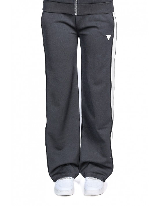 pantalone tuta guess DONNA NERO JBLK - V6RB10KCYF2 vista frontale