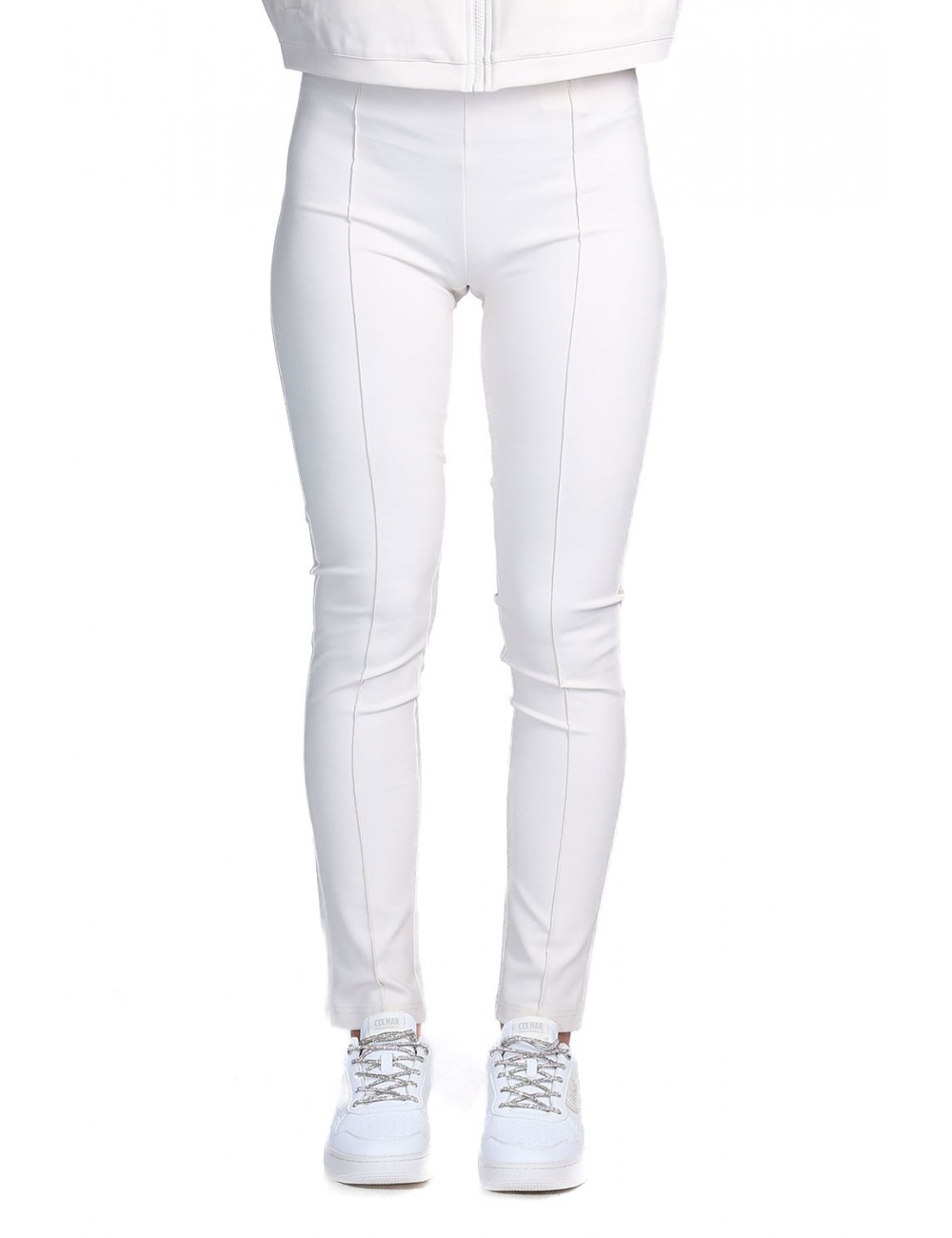 pantalone guess DONNA PANNA G9L9 - V6RB08KD822 vista frontale indossato