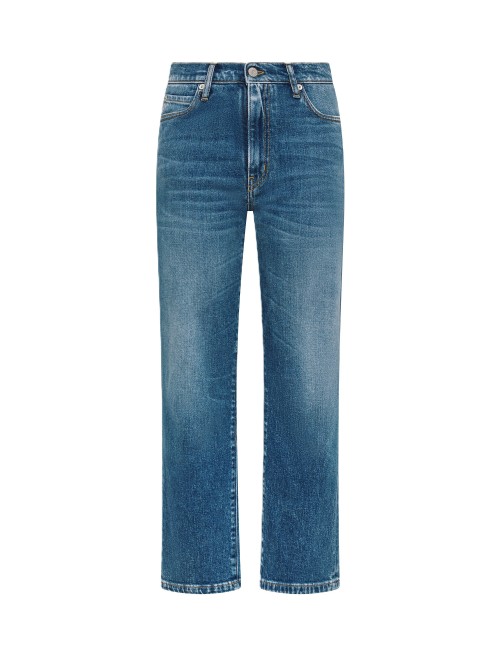 jeans cycle DONNA 07 NAVY BLUE - 362P506 vista frontale