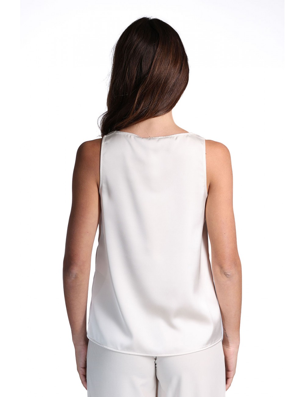 canotta jijil DONNA 0024 AVORIO - JPE26CN253 vista frontale