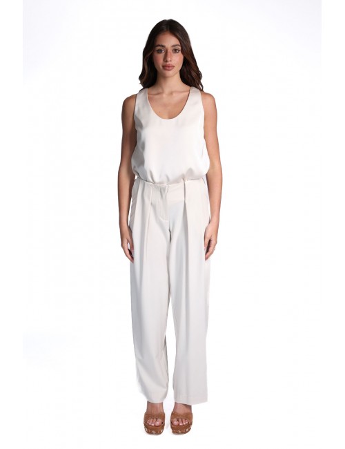 canotta jijil DONNA 0024 AVORIO - JPE26CN253 vista completo frontale