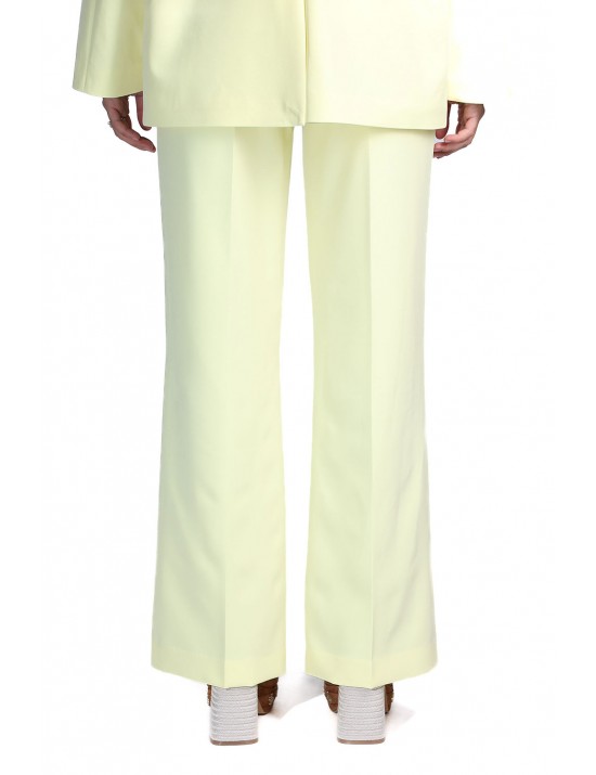 pantalone kostumn°1 DONNA GIALLINO - KE2693 vista frontale
