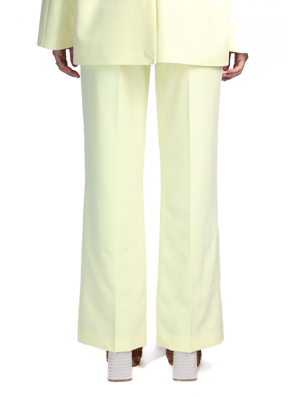 pantalone kostumn°1 DONNA GIALLINO - KE2693 vista frontale