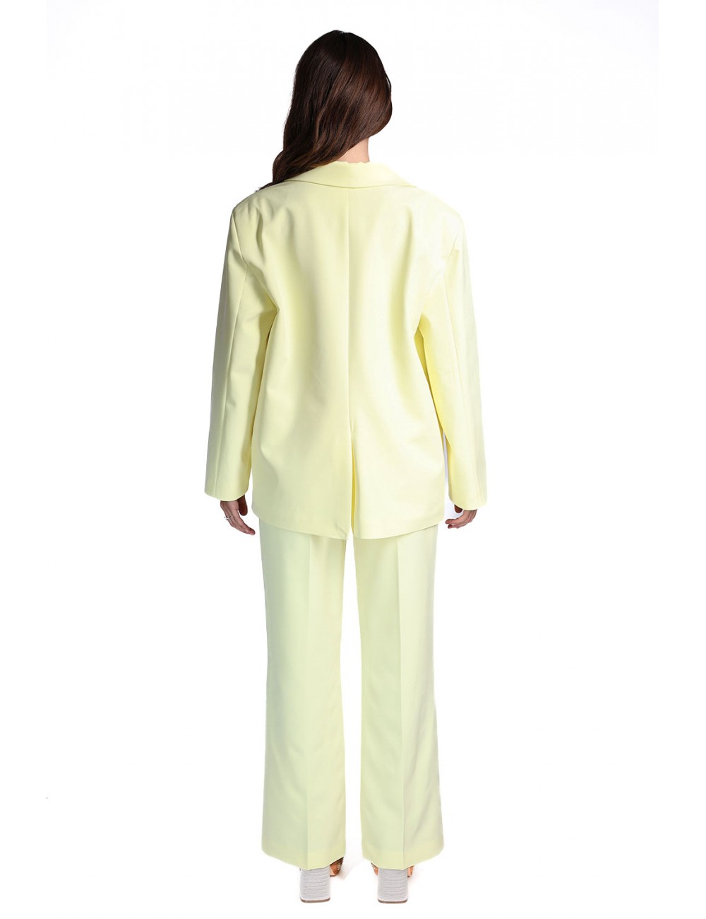 pantalone kostumn°1 DONNA GIALLINO - KE2693 vista posteriore