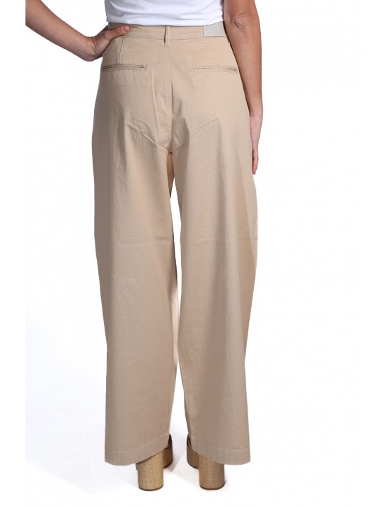 pantalone jijil DONNA 0013 CAMMELLO - JPE26PJ105 vista frontale