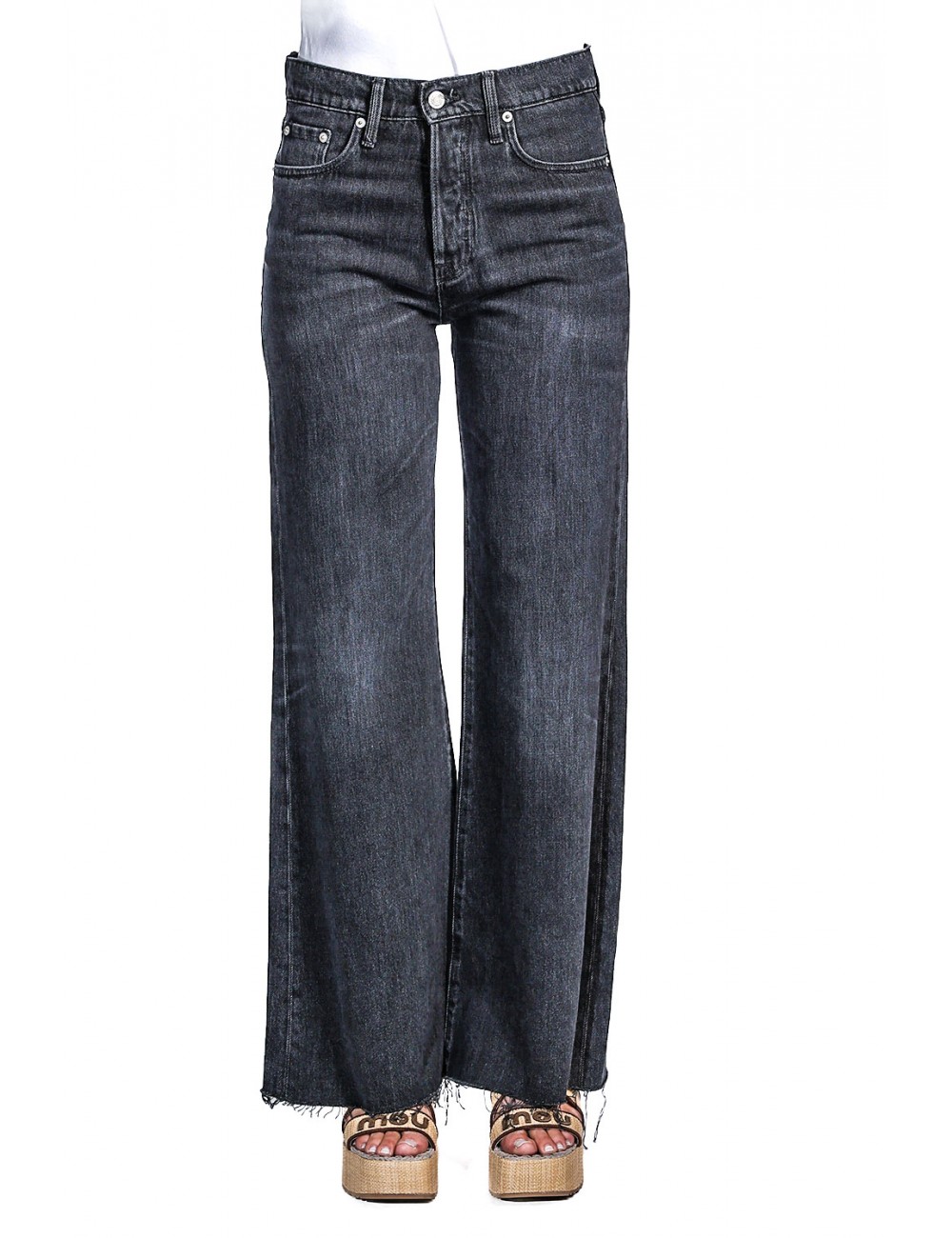 jeans cycle DONNA 11 NERO - CC452P522 vista frontale