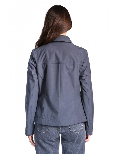 giacca peuterey DONNA NERA - XILA SRT - PED5572 vista posteriore