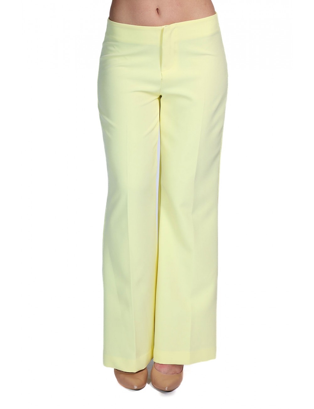pantalone kostumn°1 DONNA GIALLINO - KE2693 vista frontale