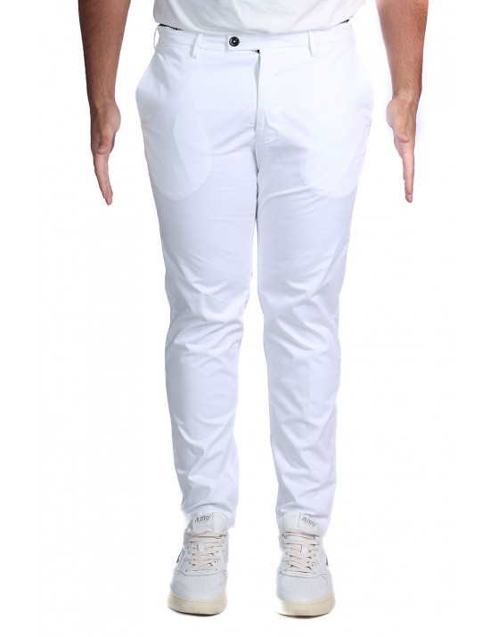 pantalone michael coal UOMO BIANCO - MCBRA2564S26C vista frontale