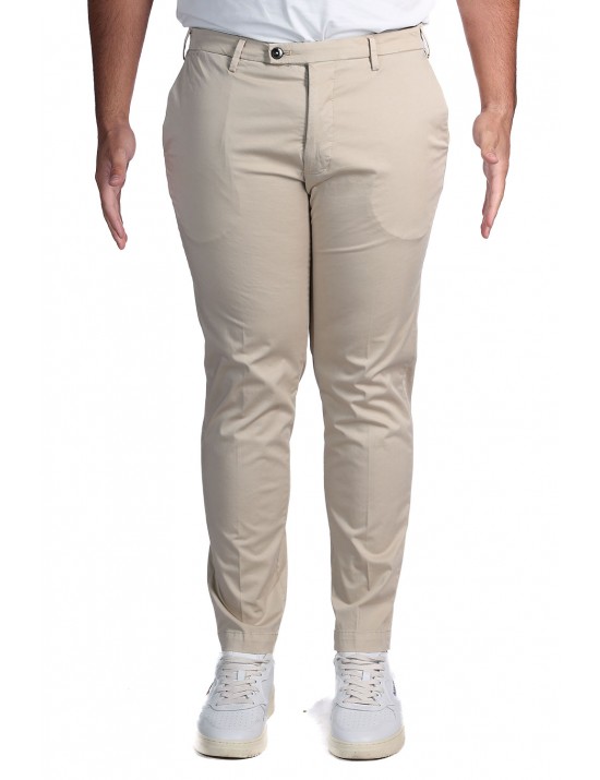 pantalone michael coal UOMO BEIGE - MCBRA2564S26C vista frontale