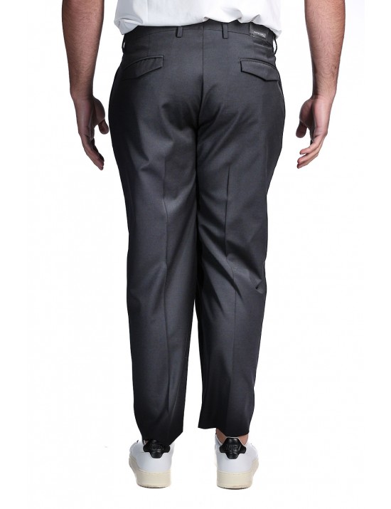 pantalone michael coal UOMO NERO - MCSTE3687S26 vista frontale