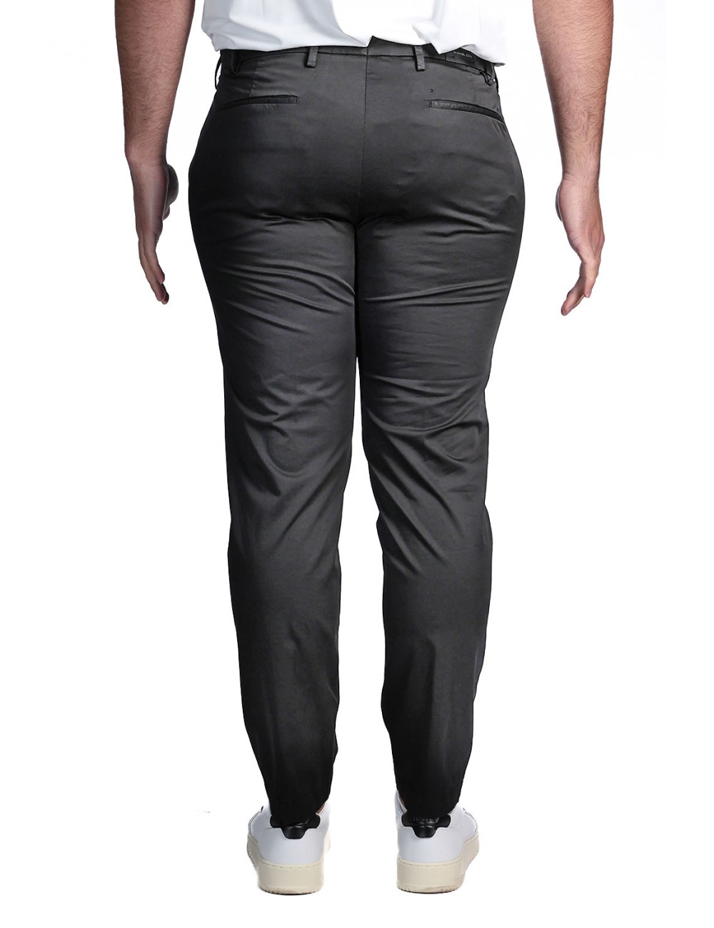 pantalone michael coal  UOMO NERO - MCBRA2564S26C vista posteriore