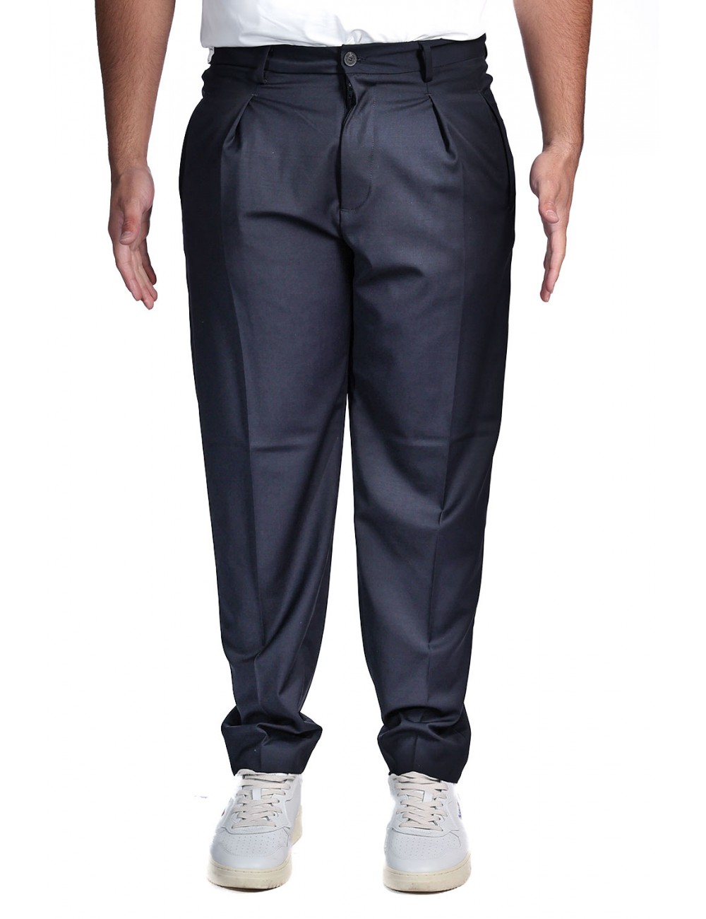 pantalone entre amis UOMO 4169 NIGHT BLUE - P26KLIMT/2654 vista frontale