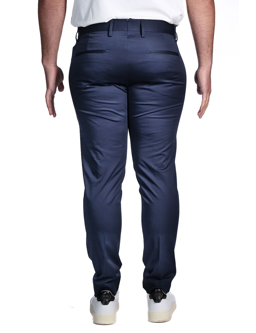 pantalone entre amis UOMO 4016 BLU NAVY - P268188/SENNA/2436 vista frontale