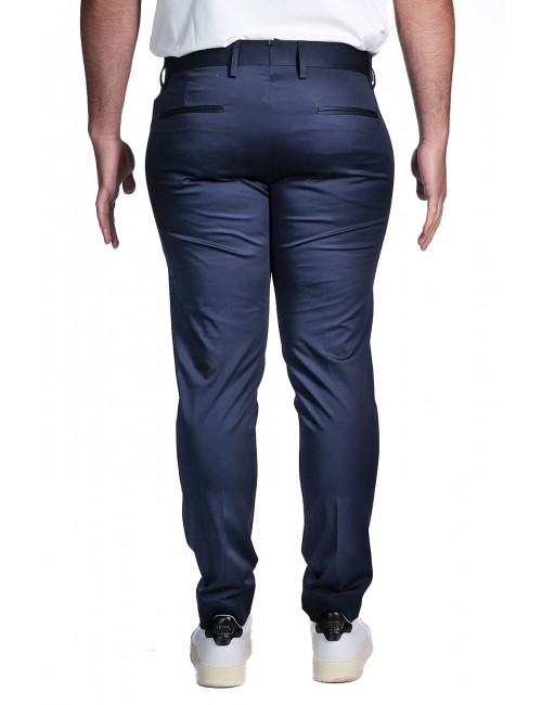 pantalone entre amis UOMO 4016 BLU NAVY - P268188/SENNA/2436 vista posteriore