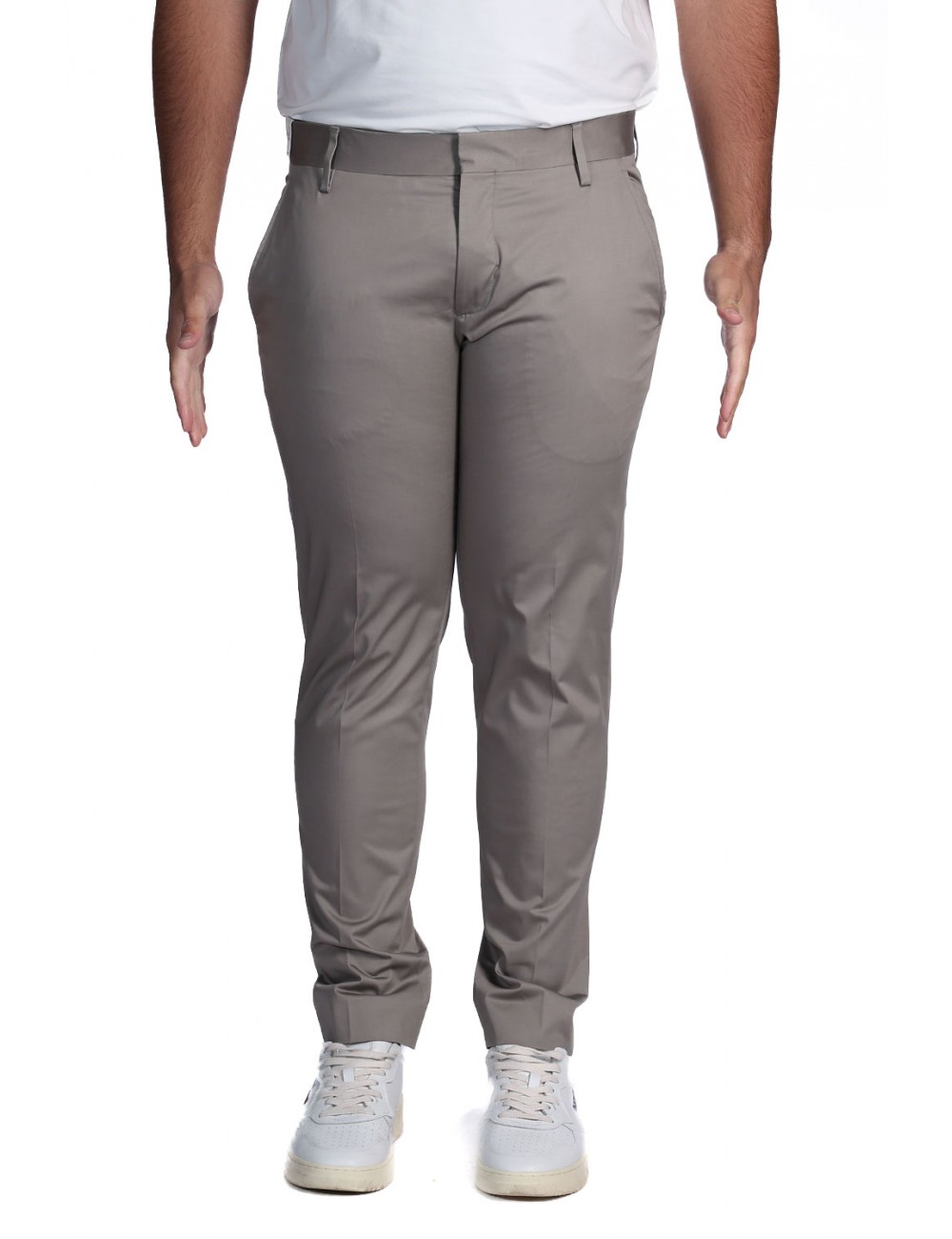 pantalone entre amis UOMO 5190 TAUPE - P268188/SENNA/2436 vista frontale