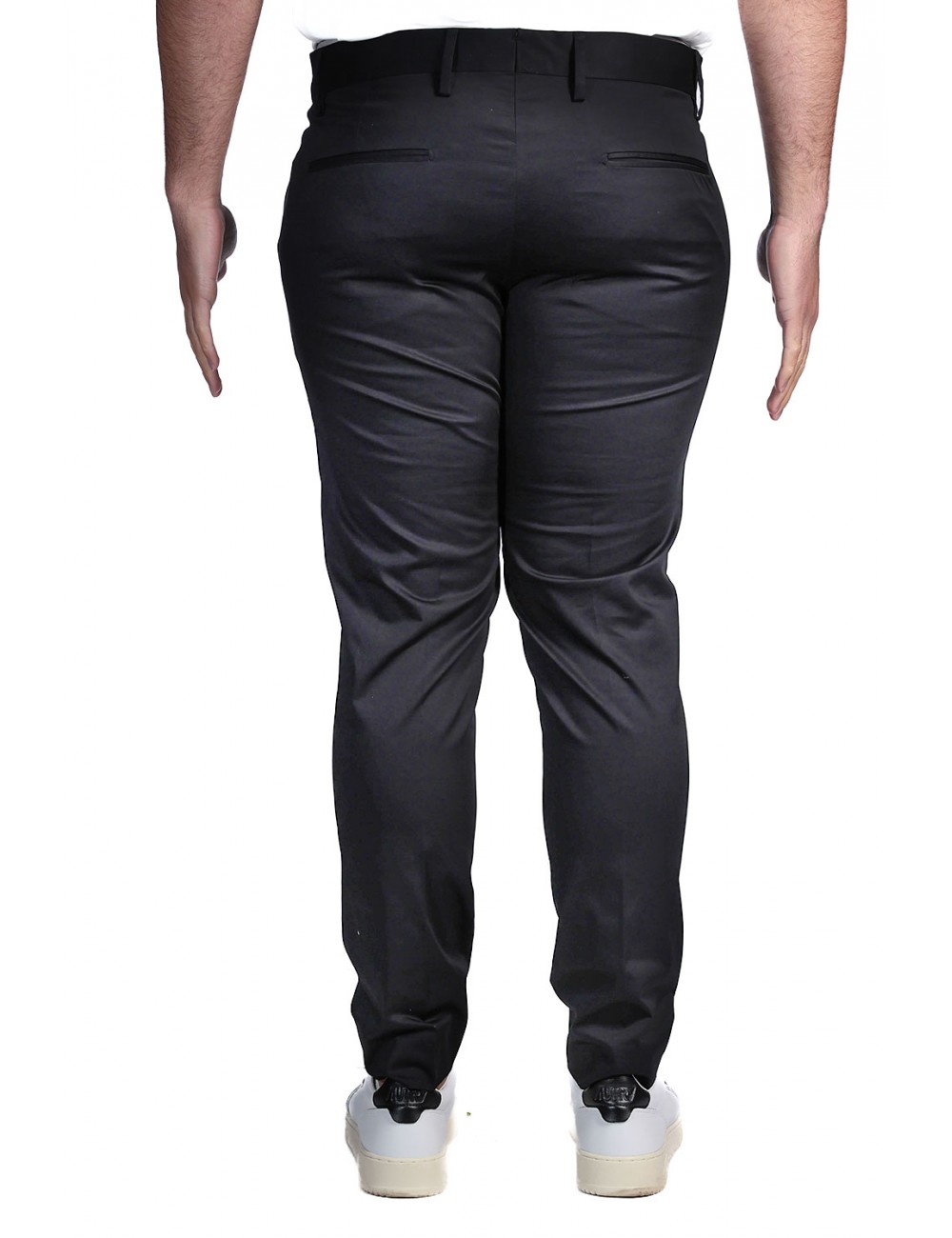 pantalone entre amis UOMO 2007 BLACK - P268188/SENNA/2436 vista frontale