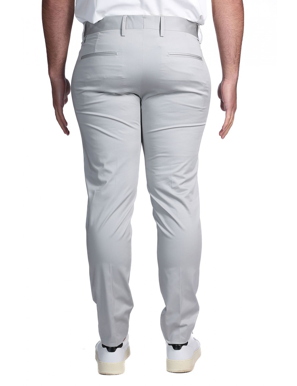 pantalone entre amis UOMO 3002 LIGHT GREY - P268188/SENNA/2436 vista frontale