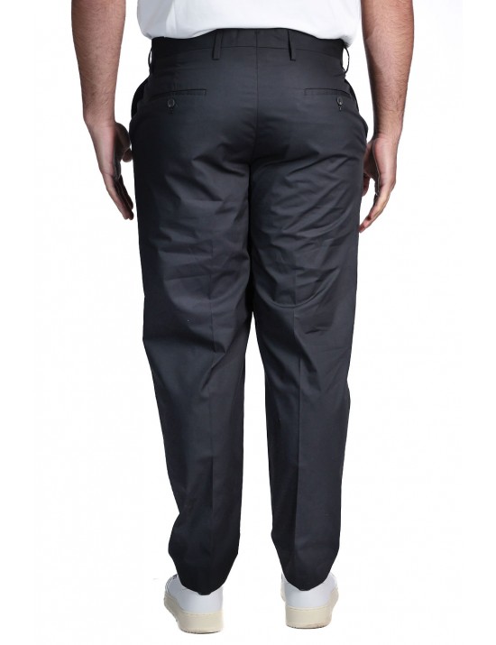 pantalone entre amis UOMO 2007 BLACK - P26PABLO/2150 vista frontale