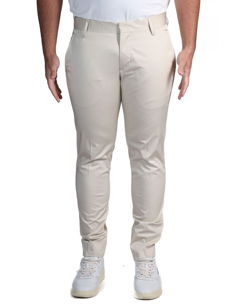pantalone entre amis UOMO BEIGE 5175 SAND - P268188/SENNA/2436 vista frontale
