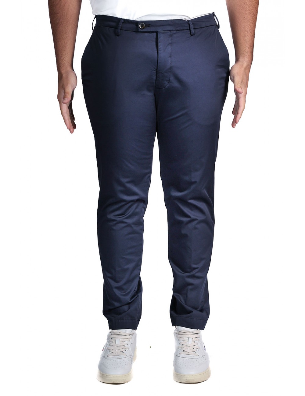 pantalone michael coal UOMO BLU - MCBRA2564S26C vista frontale
