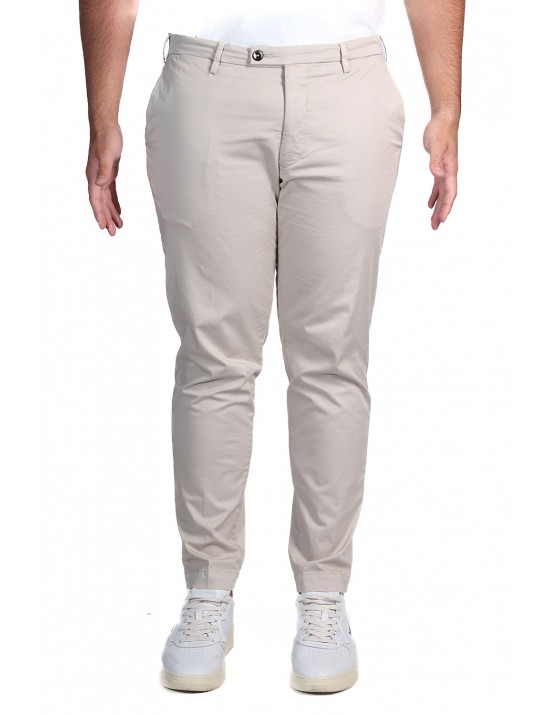 pantalone michael coal UOMO SABBIA - MCBRA2564S26C vista frontale