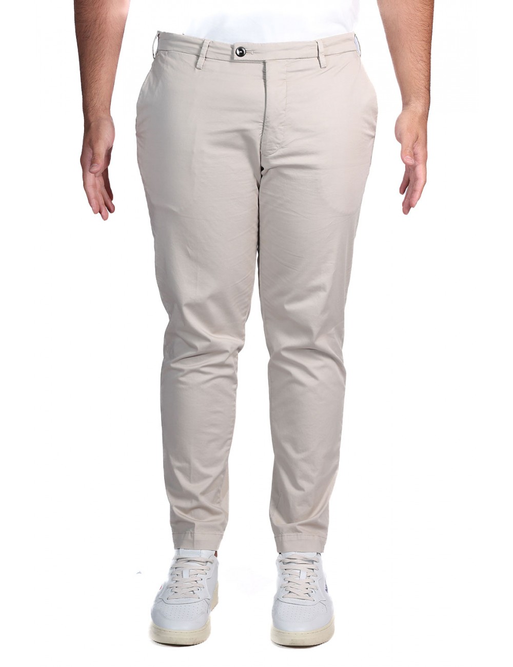 pantalone michael coal UOMO SABBIA - MCBRA2564S26C vista frontale