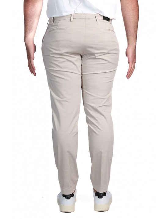 pantalone michael coal UOMO SABBIA - MCBRA2564S26C vista frontale