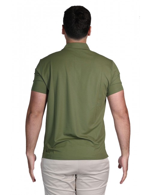 polo peuterey UOMO VERDE 471 - MEZZOLA 02 - PEU5471 vista posteriore