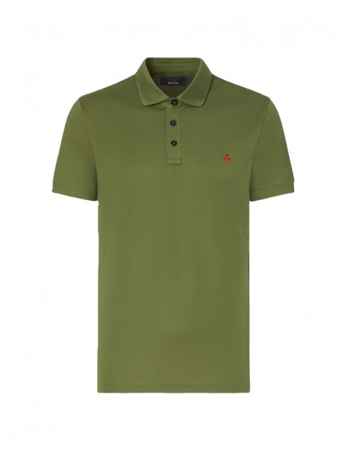 polo peuterey UOMO VERDE 471 - MEZZOLA 02 - PEU5471 vista frontale 2