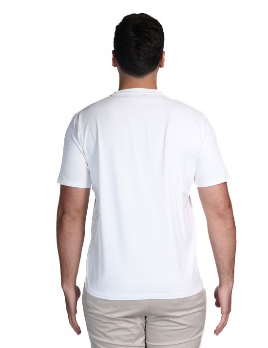 t-shirt peuterey UOMO BIANCA 730 - NEW OTAGO - PEU5796 vista frontale