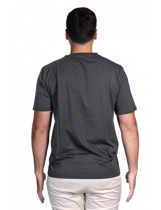 t-shirt peuterey UOMO NERA - NEW OTAGO - PEU5796 vista frontale