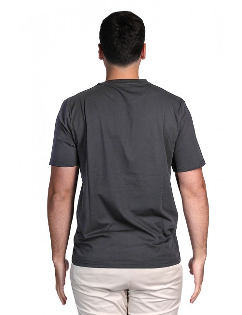 t-shirt peuterey UOMO NERA - NEW OTAGO - PEU5796 vista posteriore