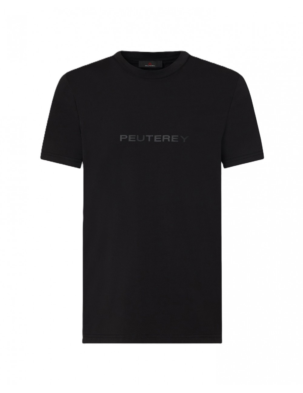 t-shirt peuterey UOMO NERA - NEW OTAGO - PEU5796 vista frontale 2