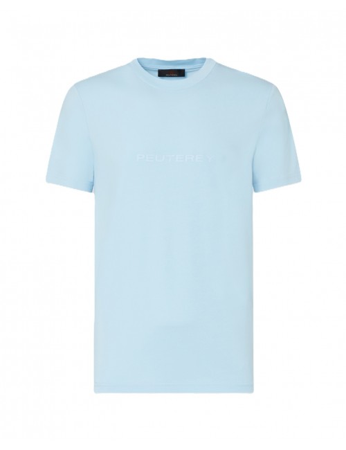 t-shirt peuterey UOMO AZZURRA 290 - NEW OTAGO - PEU5796 vista frontale 2