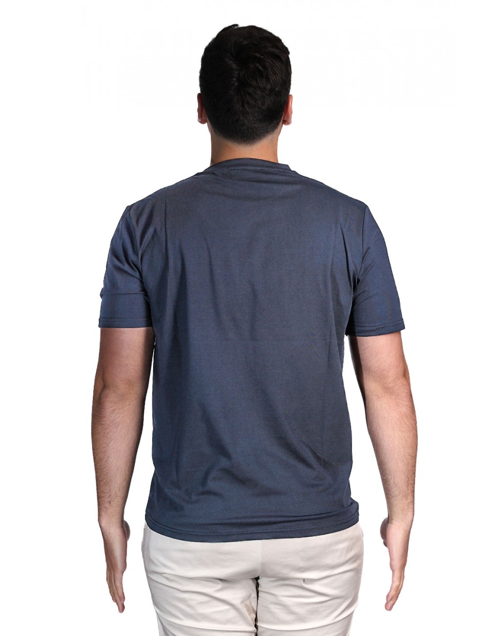t-shirt peuterey UOMO BLU 215 - NEW OTAGO - PEU5796 vista frontale