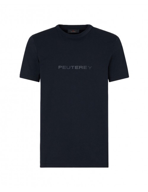 t-shirt peuterey UOMO BLU 215 - NEW OTAGO - PEU5796 vista frontale 2