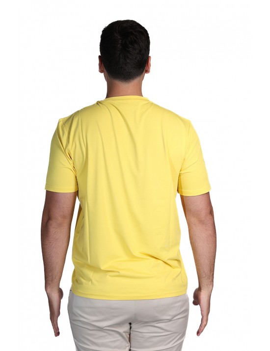 t-shirt peuterey UOMO GIALLA 519 - NEW OTAGO - PEU5796 vista frontale