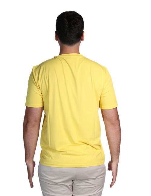 t-shirt peuterey UOMO GIALLA 519 - NEW OTAGO - PEU5796 vista posteriore