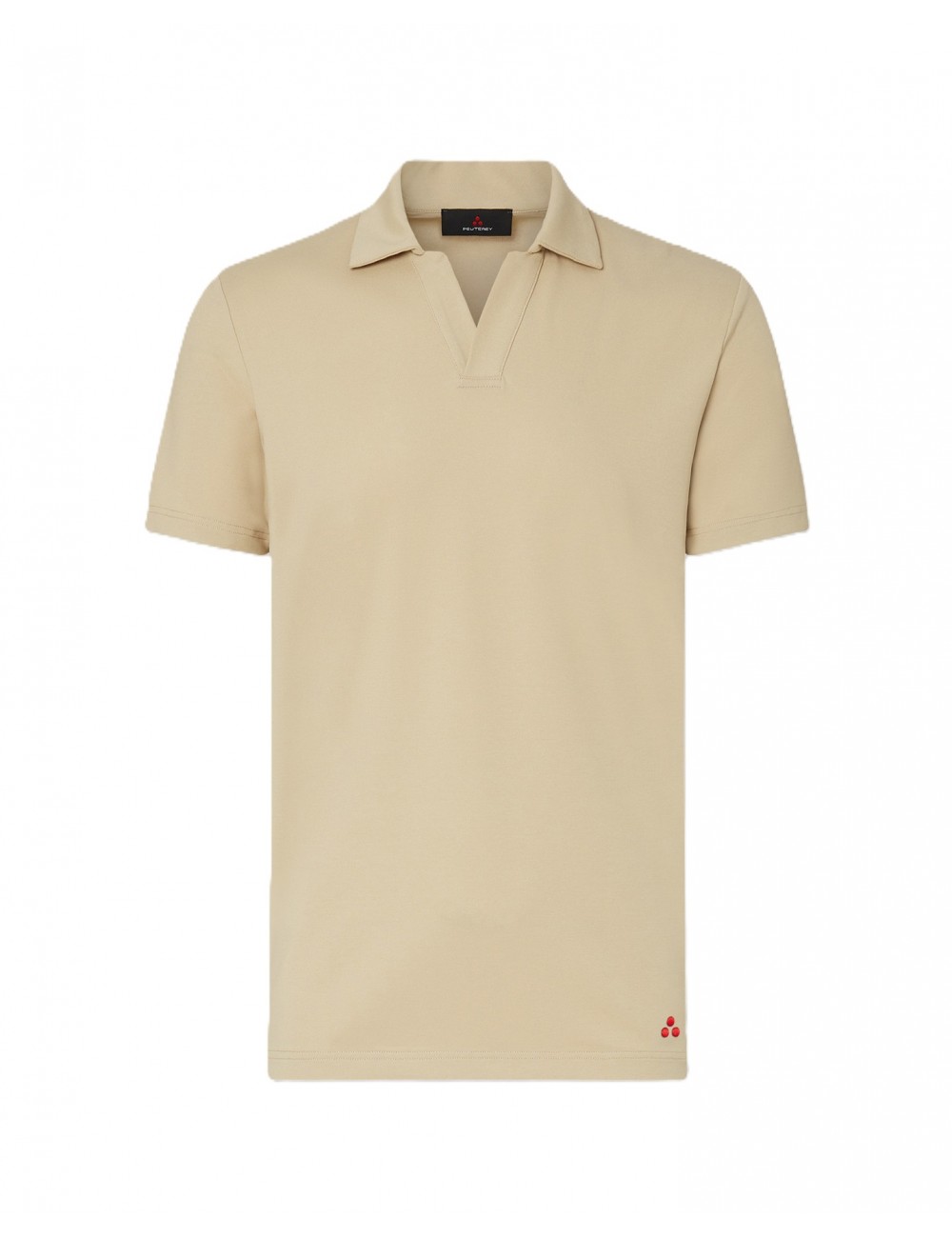 polo peuterey UOMO BEIGE 794 - NEW HELGO - PEU5847 vista frontale 2