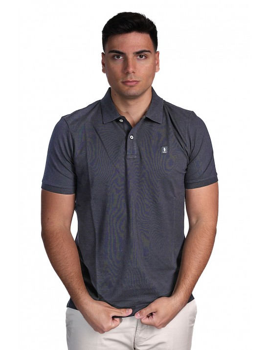 polo refrigue UOMO BLACK - R5013M261 vista frontale