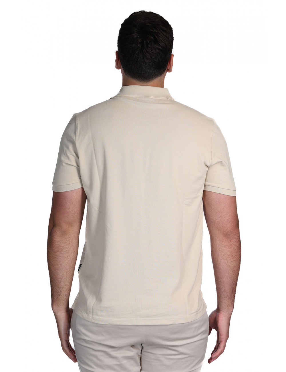 polo refrigue UOMO BEIGE PANAMA - R5013M261 vista frontale