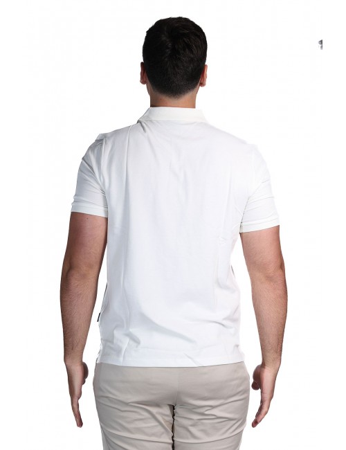 polo refrigue UOMO WHITE - R5013M261 vista posteriore