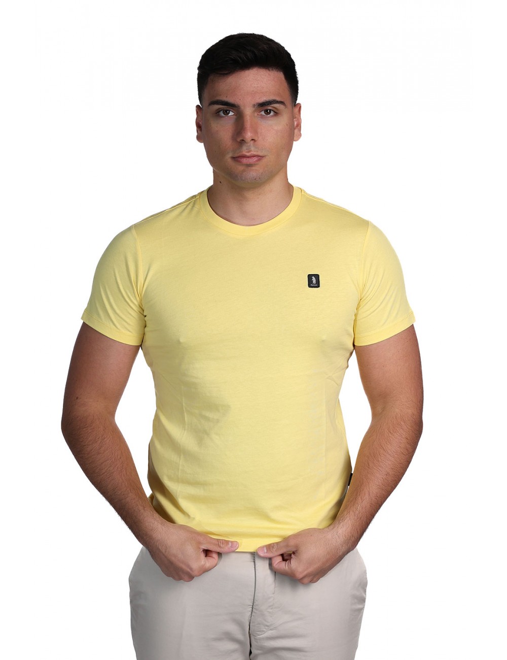 t-shirt refrigue UOMO YELLOW - R4529M261 vista frontale