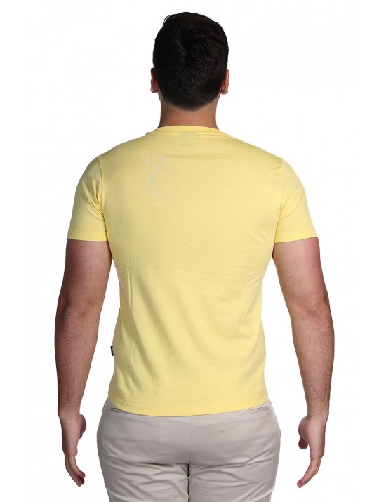 t-shirt refrigue UOMO YELLOW - R4529M261 vista frontale