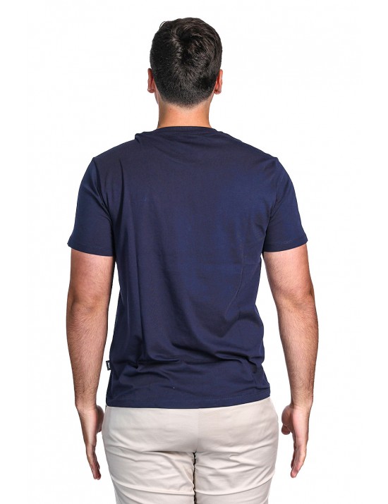 t-shirt refrigue UOMO NAVY - R4529M261 vista frontale