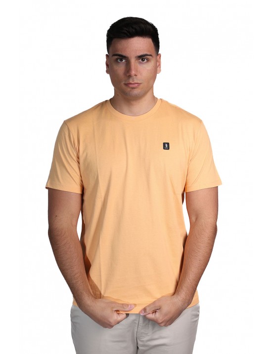 t-shirt refrigue UOMO ALBICOCCA APRICOT - R4529M261 vista frontale