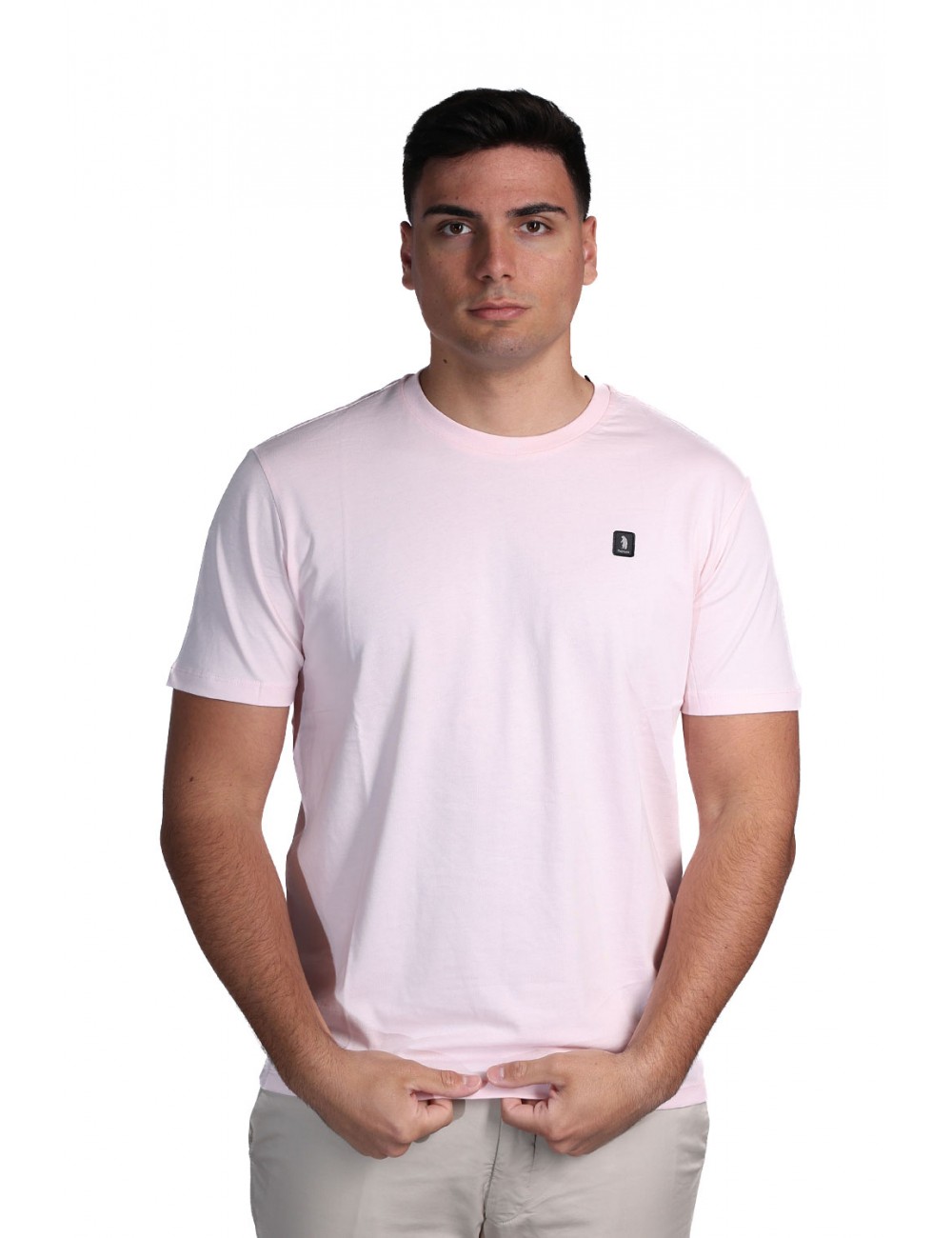 t-shirt refrigue UOMO PINK - R4529M261 vista frontale